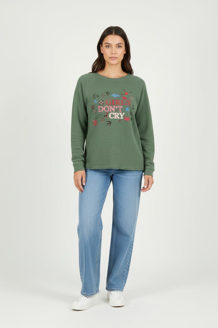 Sweat Vert - Taille M/38 de la marque Léon & Harper | PARAD84749 - Vendu par Paradigme - Image 1