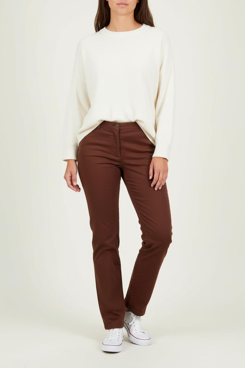 Pantalon Marron - Taille S/36 de la marque Karl Marc John | PARAD84760 - Vendu par Paradigme - Image 1