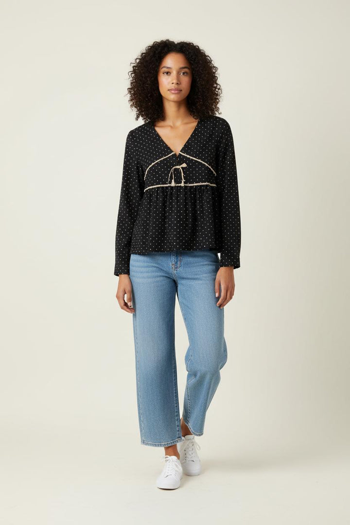Blouse Bleu et Blanc - Taille S/36 de la marque Grace & Mila | PARAD84763 - Vendu par Paradigme - Image 1