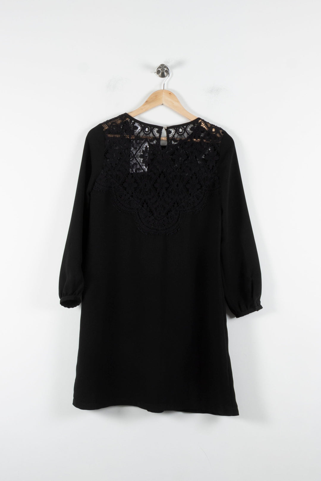 Robe Droite Noire - Taille S/36 de la marque Claudie Pierlot | PARAD84767 - Vendu par Paradigme - Image 4