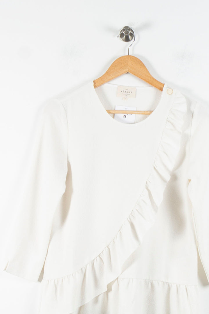 Blouse Blanche - Taille S/36 de la marque Sézane | PARAD84768 - Vendu par Paradigme - Image 2