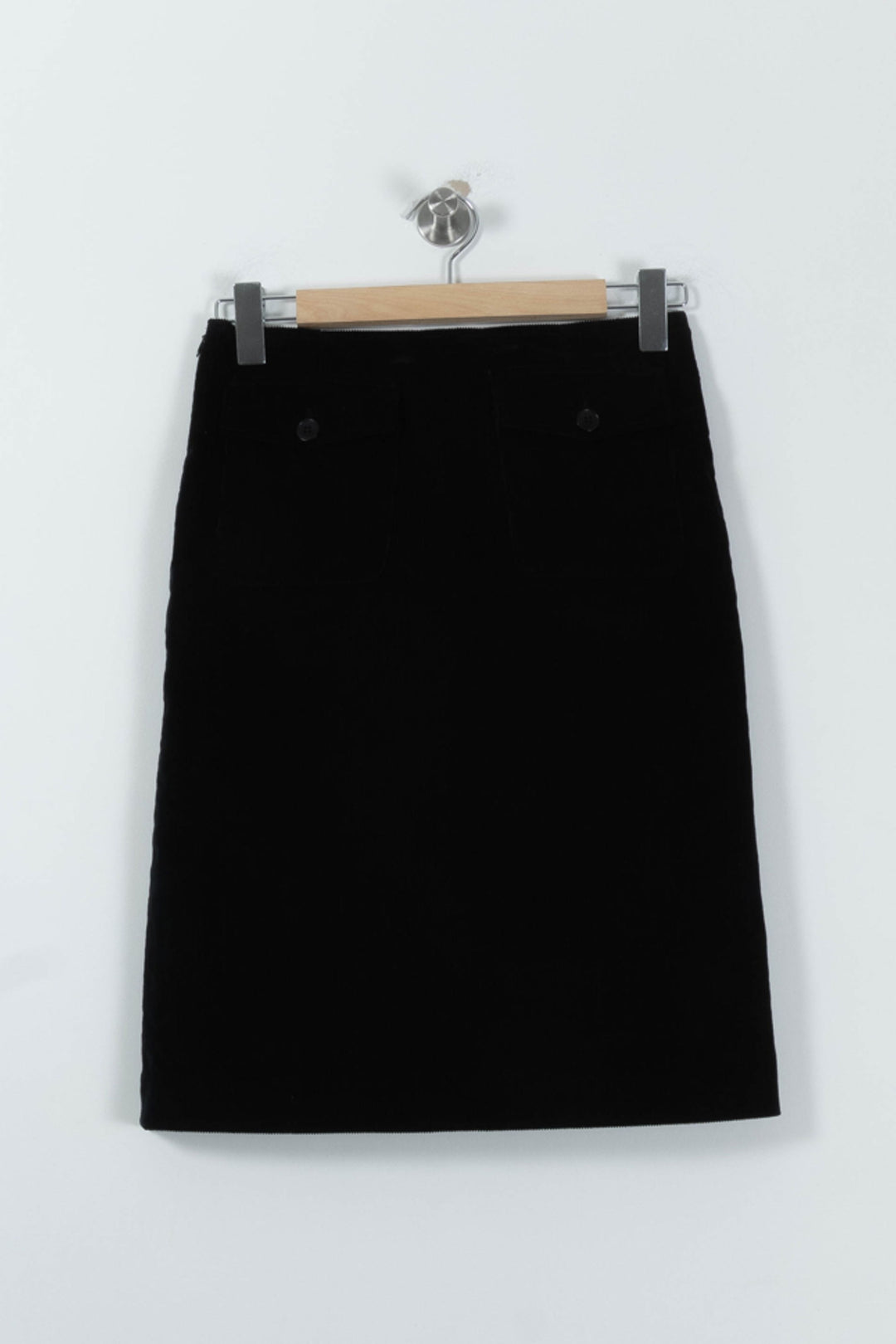 Jupe Droite Noire - Taille M/38 de la marque Agnès b. | PARAD84769 - Vendu par Paradigme - Image 4