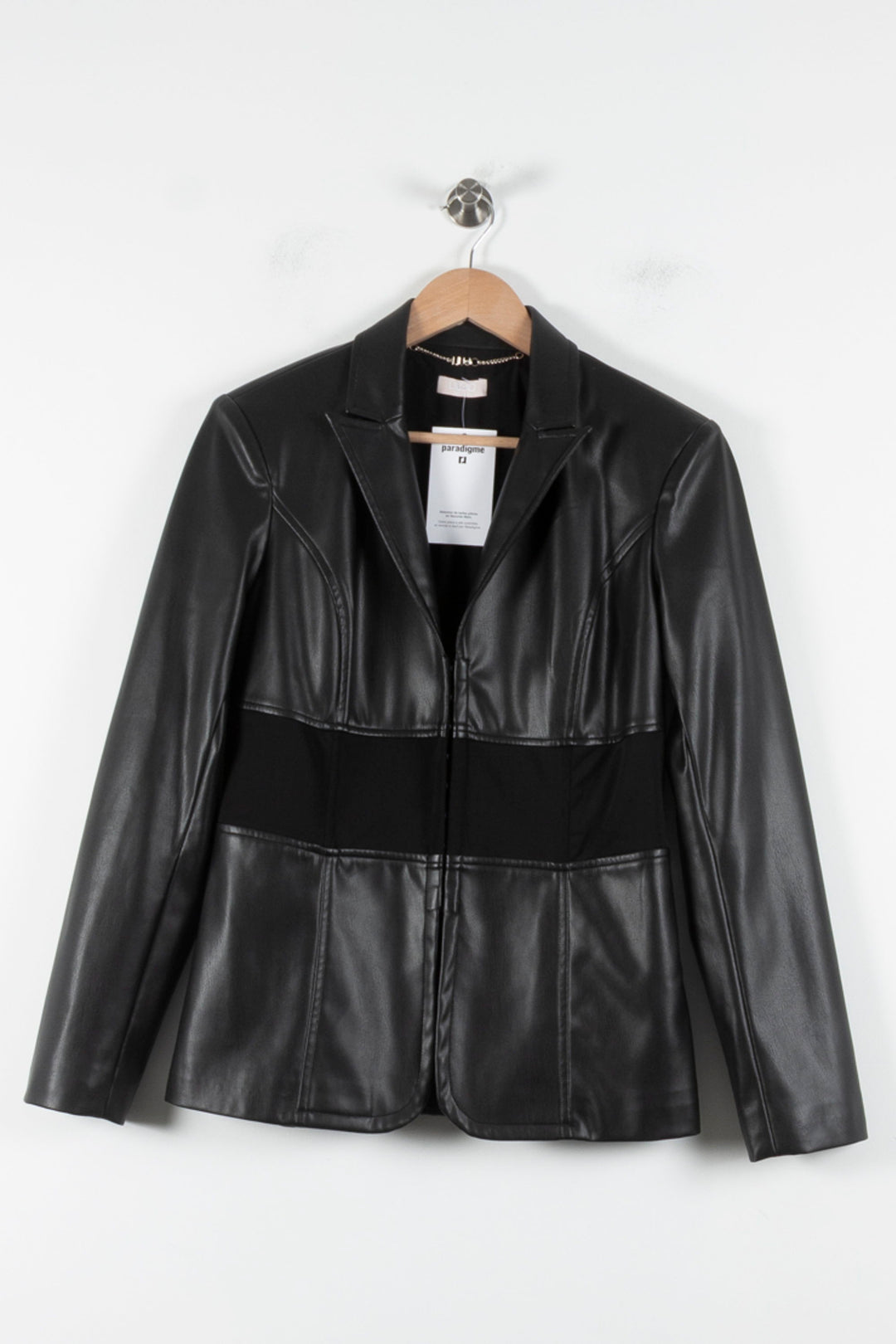 Veste Noire - Taille M/38 de la marque Liu Jo | PARAD84776 - Vendu par Paradigme - Image 2