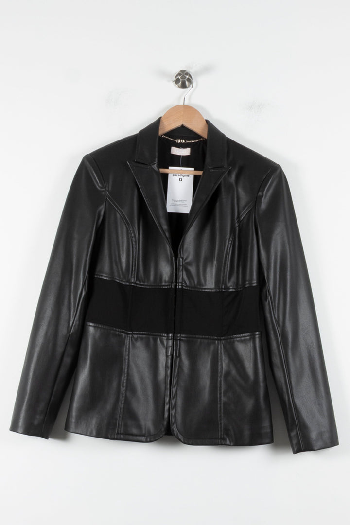 Veste Noire - Taille M/38 de la marque Liu Jo | PARAD84776 - Vendu par Paradigme - Image 2