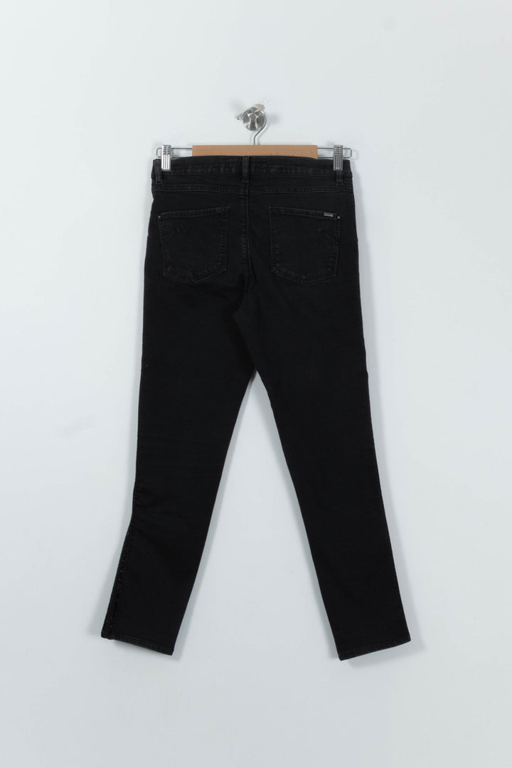 Jean Noir - Taille L/40 de la marque I.Code | PARAD84780 - Vendu par Paradigme - Image 4