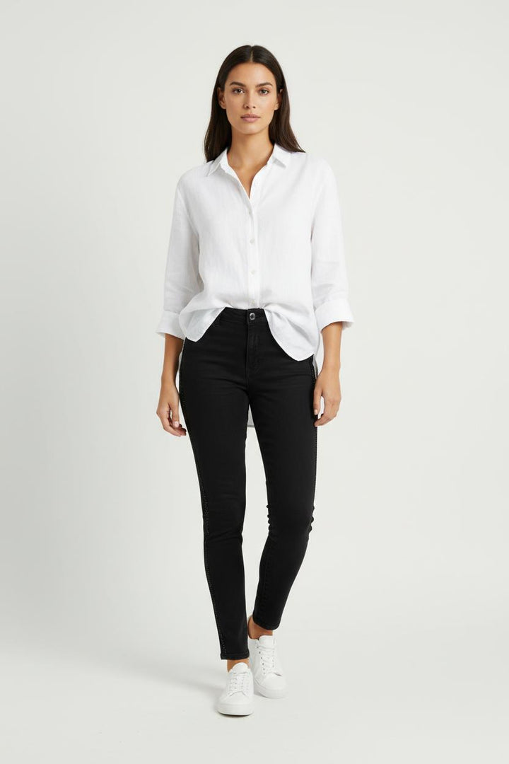 Jean Noir - Taille L/40 de la marque I.Code | PARAD84780 - Vendu par Paradigme - Image 1