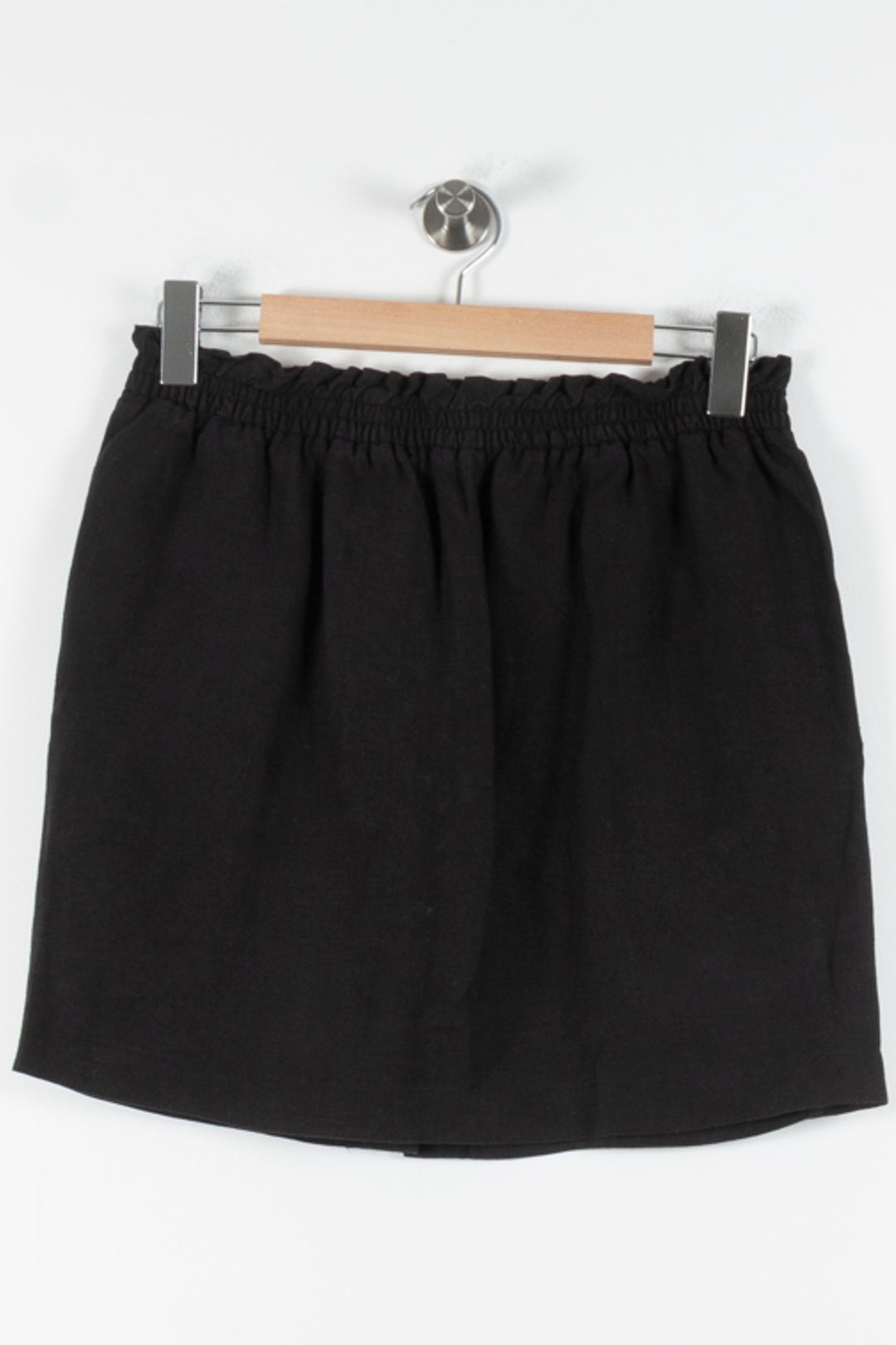 Jupe Boutonnée Noire - Taille L/40 de la marque I.Code | PARAD84783 - Vendu par Paradigme - Image 4