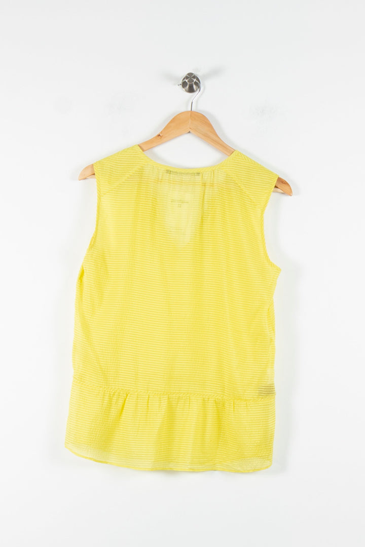 Blouse Jaune - Taille M/38 de la marque Comptoir des Cotonniers | PARAD84786 - Vendu par Paradigme - Image 4