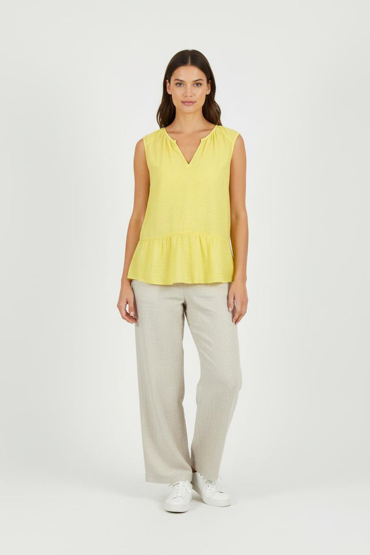 Blouse Jaune - Taille M/38 de la marque Comptoir des Cotonniers | PARAD84786 - Vendu par Paradigme - Image 1