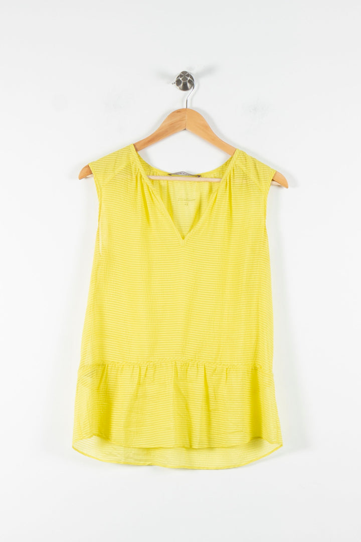 Blouse Jaune - Taille M/38 de la marque Comptoir des Cotonniers | PARAD84786 - Vendu par Paradigme - Image 2