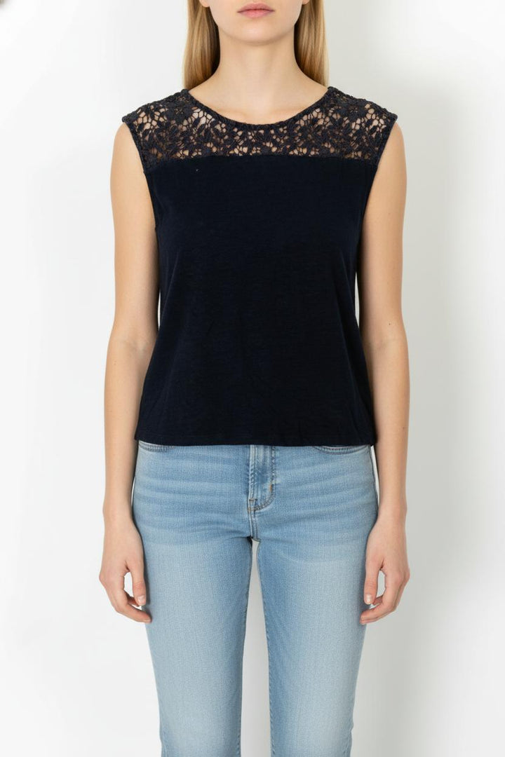 Débardeur Bleu - Taille M/38 de la marque Comptoir des Cotonniers | PARAD84787 - Vendu par Paradigme - Image 1