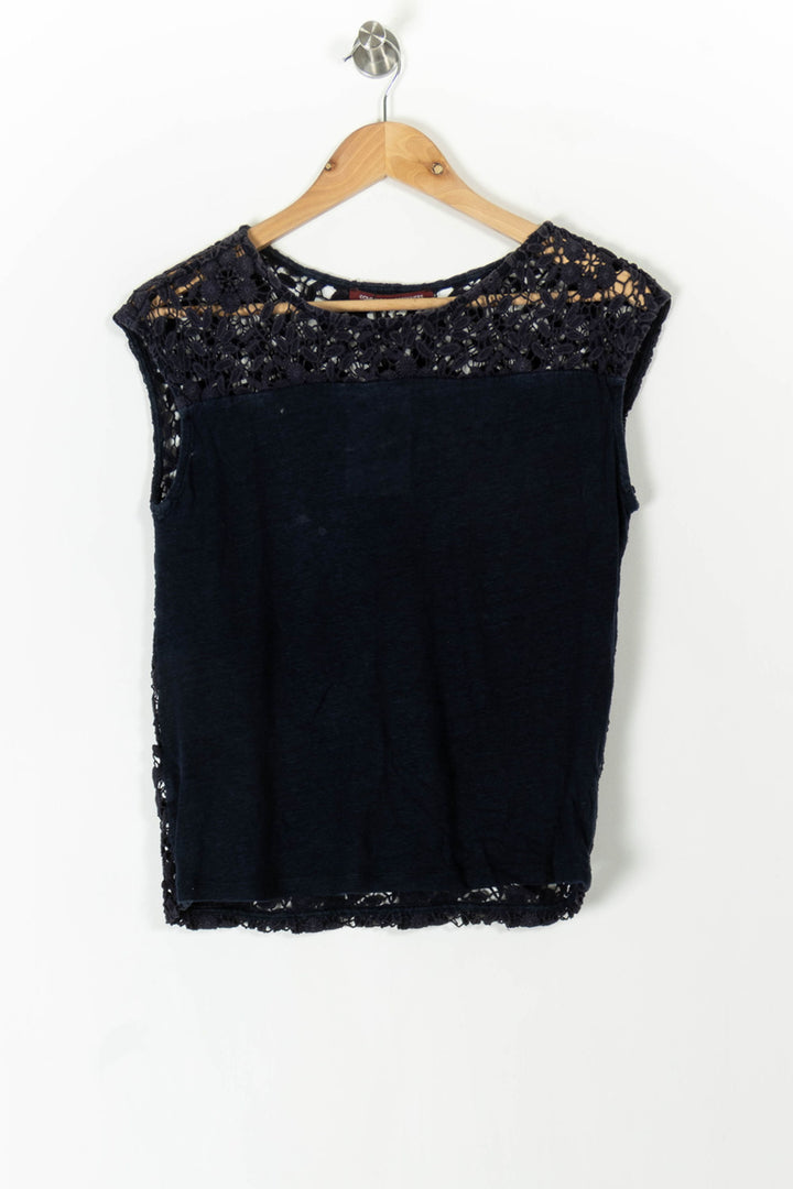Débardeur Bleu - Taille M/38 de la marque Comptoir des Cotonniers | PARAD84787 - Vendu par Paradigme - Image 2