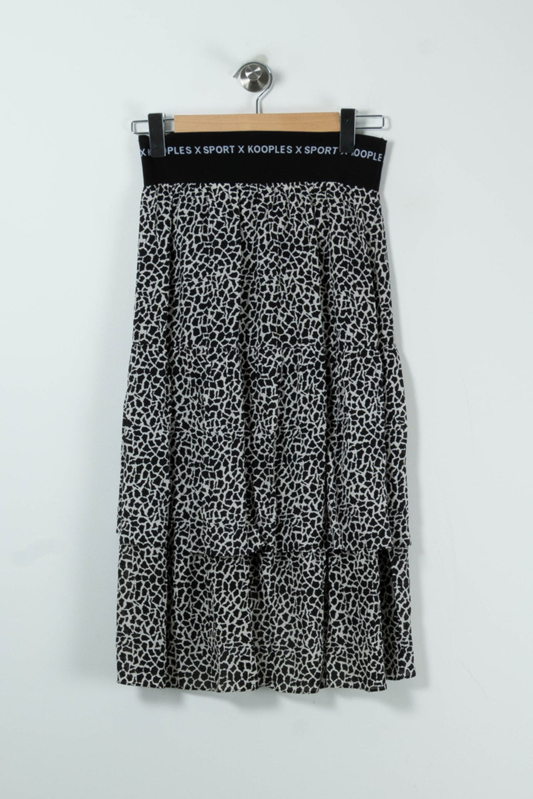 Jupe Midi Noire et Blanche - Taille M/38 de la marque The Kooples | PARAD84790 - Vendu par Paradigme - Image 4