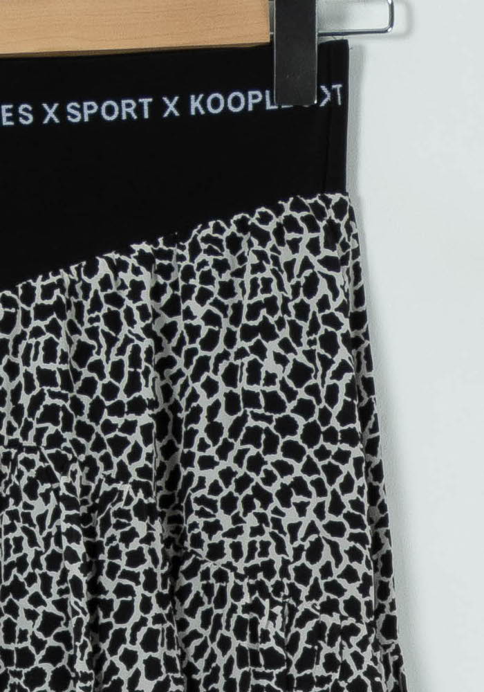 Jupe Midi Noire et Blanche - Taille M/38 de la marque The Kooples | PARAD84790 - Vendu par Paradigme - Image 3
