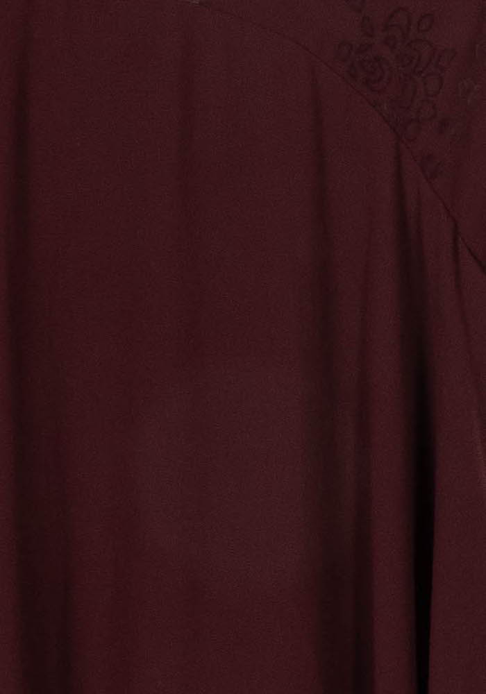 Robe Midi Bordeaux - Taille M/38 de la marque Comptoir des Cotonniers | PARAD84793 - Vendu par Paradigme - Image 3