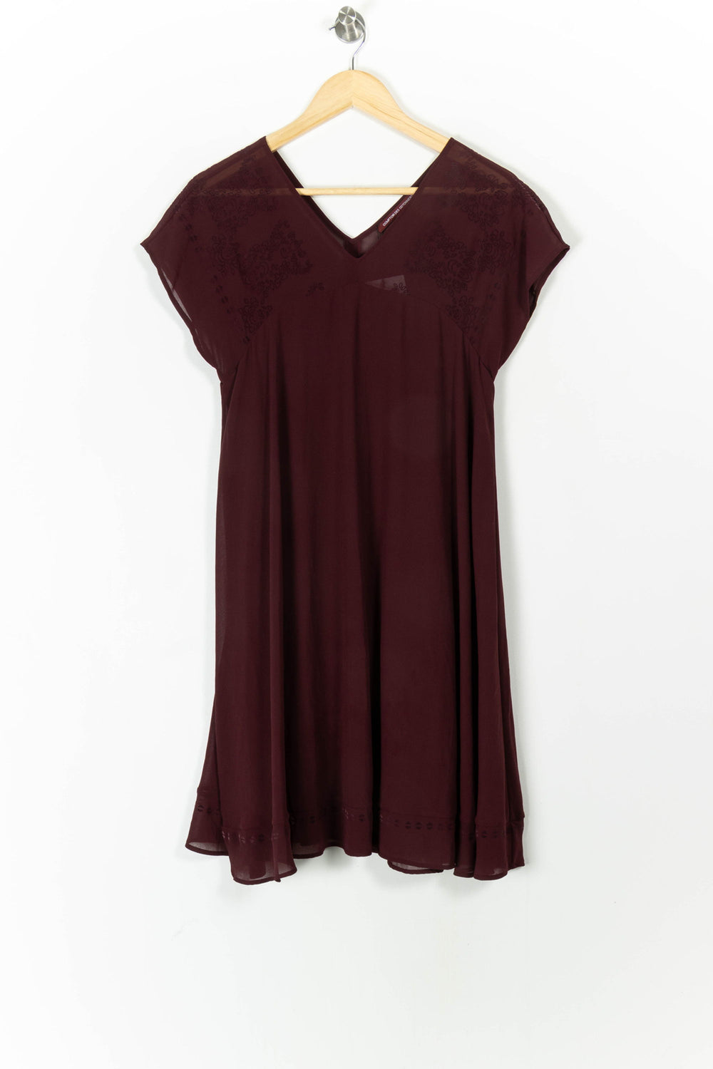 Robe Midi Bordeaux - Taille M/38 de la marque Comptoir des Cotonniers | PARAD84793 - Vendu par Paradigme - Image 2