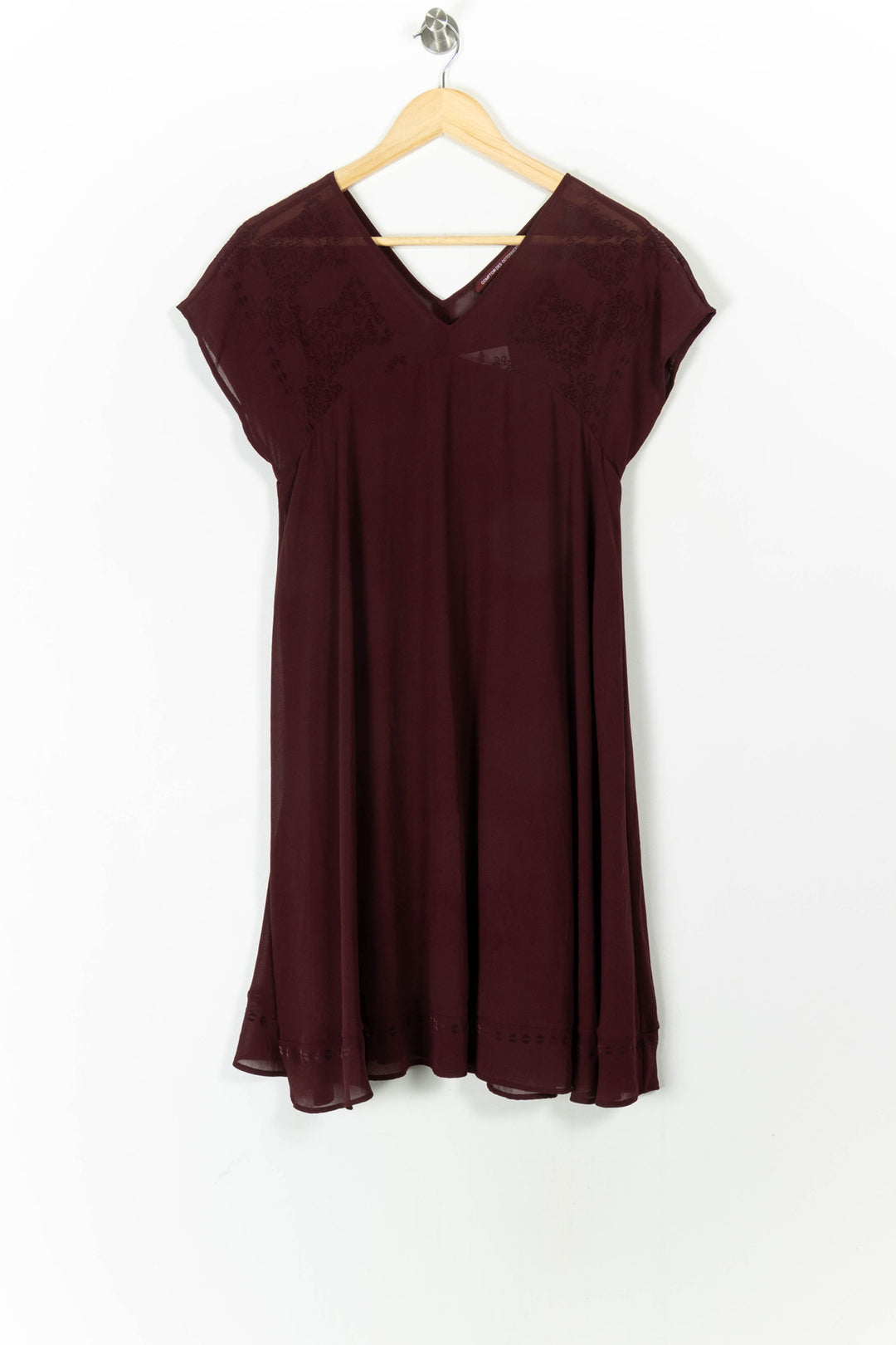 Robe Midi Bordeaux - Taille M/38 de la marque Comptoir des Cotonniers | PARAD84793 - Vendu par Paradigme - Image 2