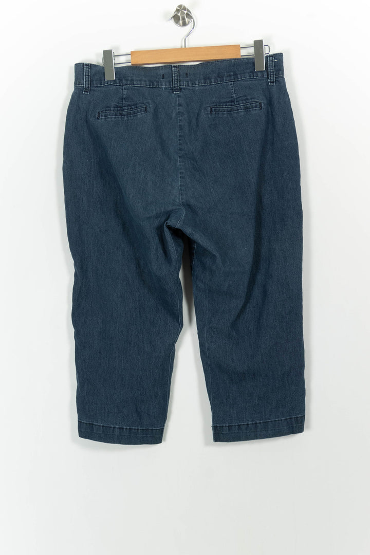 Pantacourt Bleu - Taille XXL/44 de la marque Lee | PARAD84796 - Vendu par Paradigme - Image 4