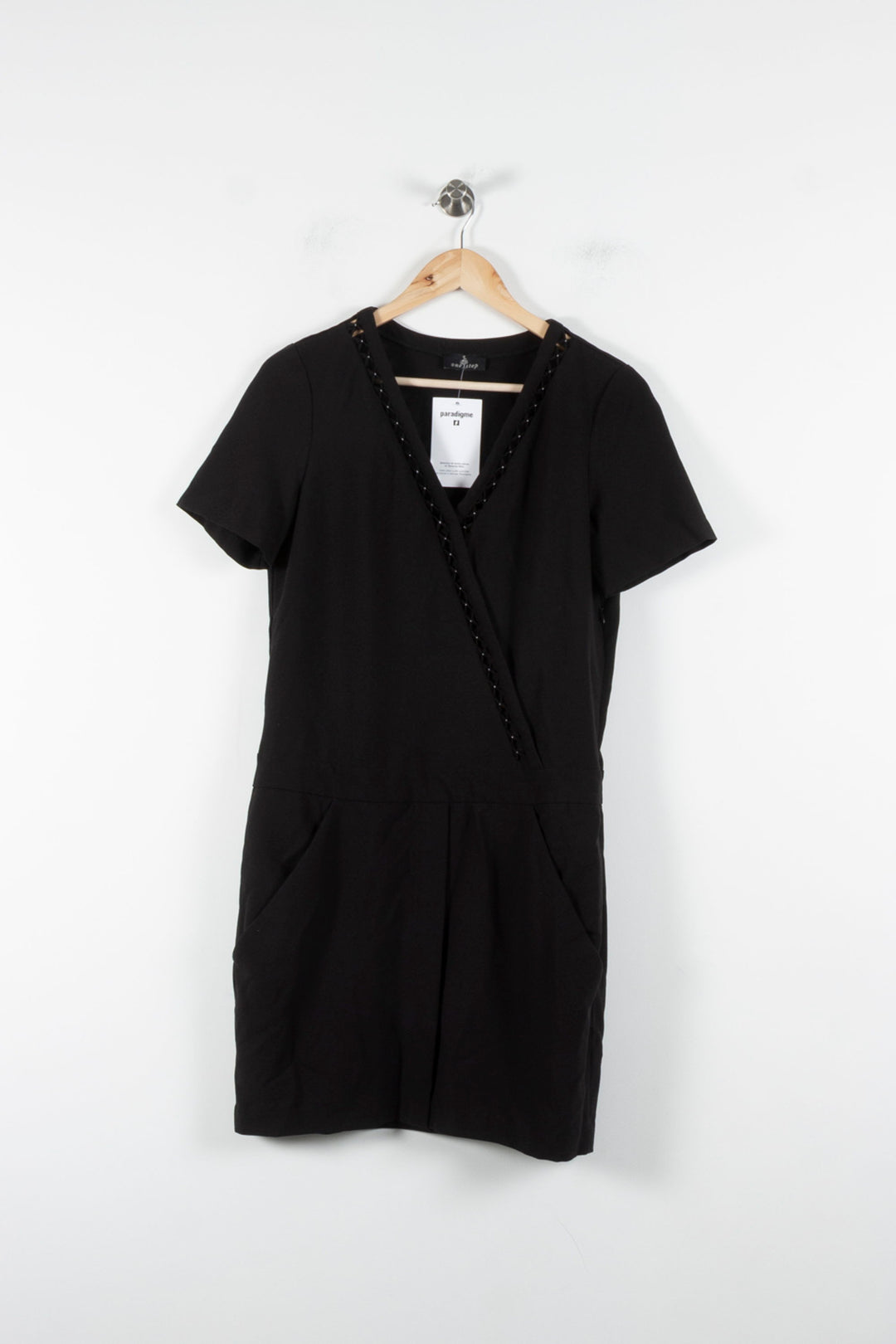 Robe Noire - Taille M/38 de la marque One Step | PARAD84803 - Vendu par Paradigme - Image 2