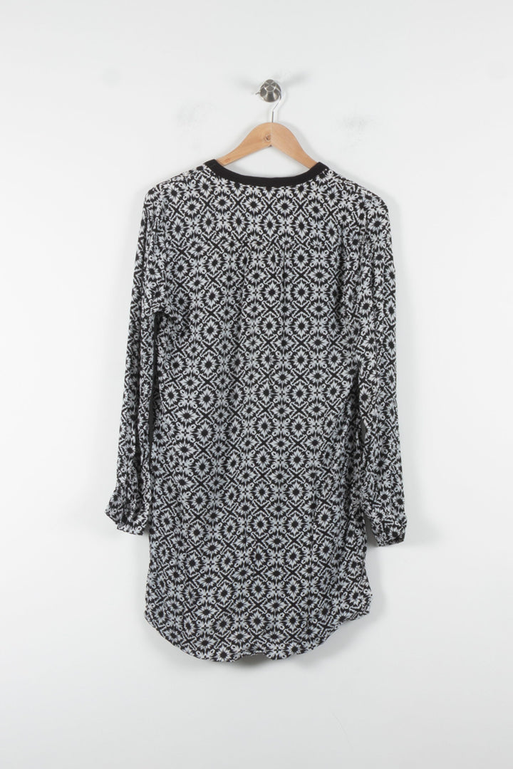 Robe Midi Noire et Blanche - Taille XL/42 de la marque Stella Forest | PARAD84806 - Vendu par Paradigme - Image 4