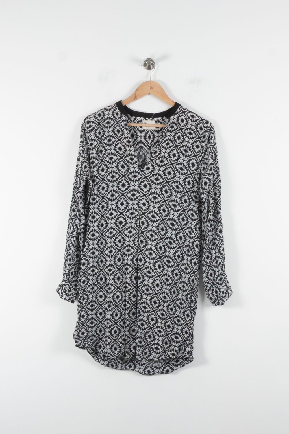 Robe Midi Noire et Blanche - Taille XL/42 de la marque Stella Forest | PARAD84806 - Vendu par Paradigme - Image 2