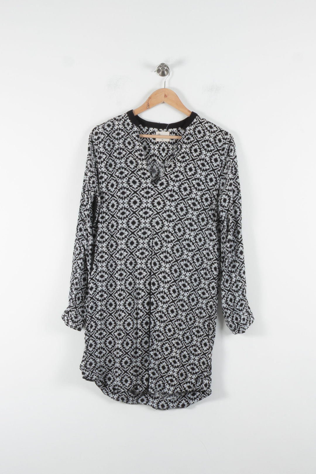 Robe Midi Noire et Blanche - Taille XL/42 de la marque Stella Forest | PARAD84806 - Vendu par Paradigme - Image 2
