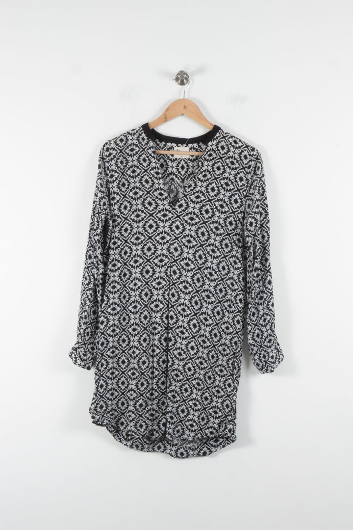 Robe Midi Noire et Blanche - Taille XL/42 de la marque Stella Forest | PARAD84806 - Vendu par Paradigme - Image 2