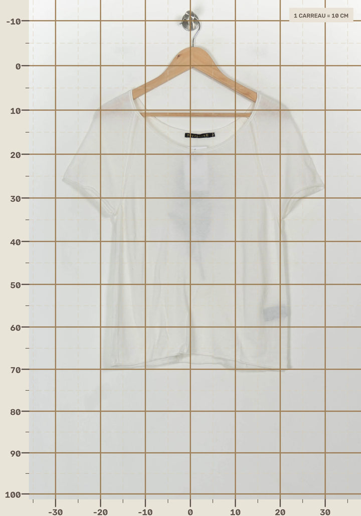 T-shirt Blanc - Taille L/40 de la marque Bérénice | PARAD84814 - Vendu par Paradigme - Image 4