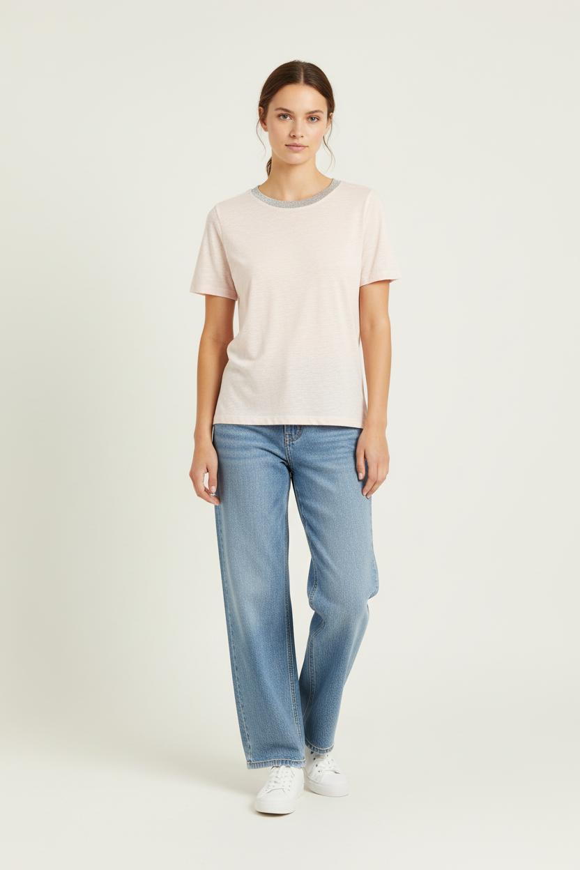 Tee-shirt Rose - Taille S/36 de la marque ZAPA | PARAD84818 - Vendu par Paradigme - Image 1