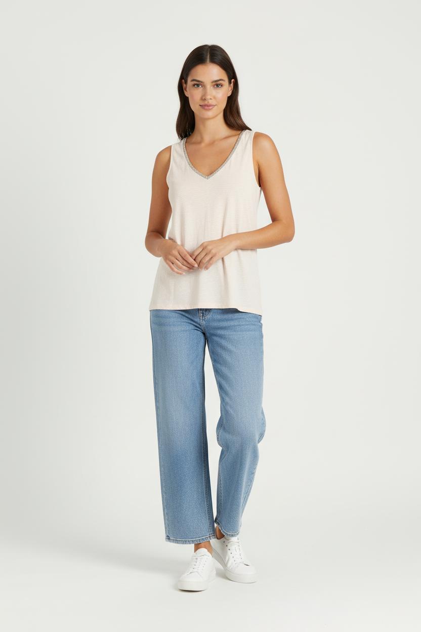 Débardeur Rose - Taille S/36 de la marque ZAPA | PARAD84820 - Vendu par Paradigme - Image 1