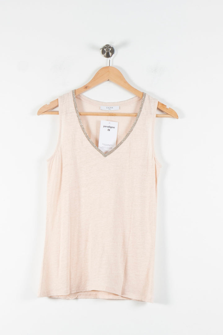 Débardeur Rose - Taille S/36 de la marque ZAPA | PARAD84820 - Vendu par Paradigme - Image 2