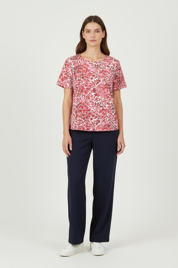 Blouse Rouge et Blanche - Taille S/36 de la marque Weekend Max Mara | PARAD84824 - Vendu par Paradigme - Image 1