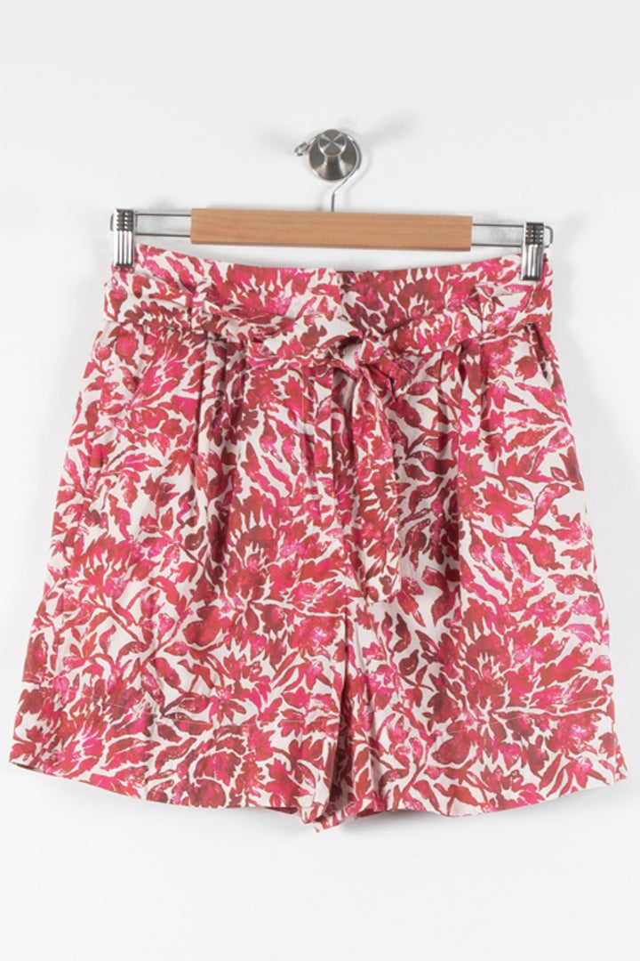 Short Rouge et Blanc - Taille S/36 de la marque Weekend Max Mara | PARAD84828 - Vendu par Paradigme - Image 2