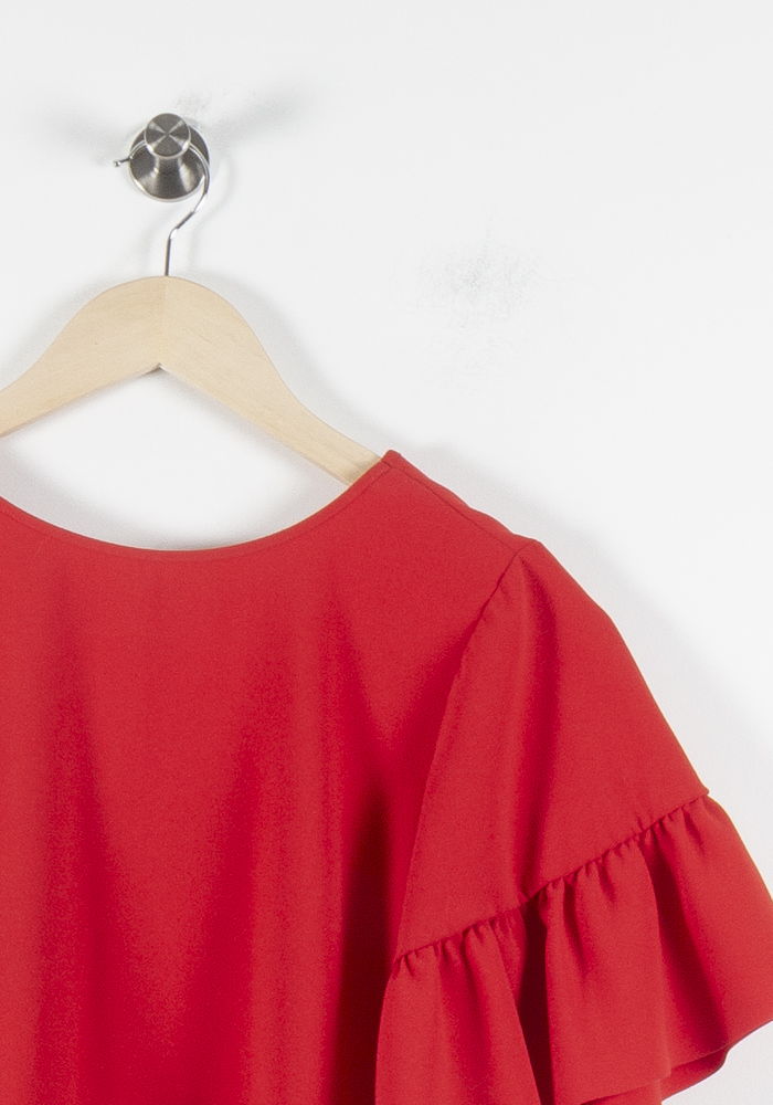 Blouse Rouge - Taille L/40 de la marque Liu Jo | PARAD84830 - Vendu par Paradigme - Image 3