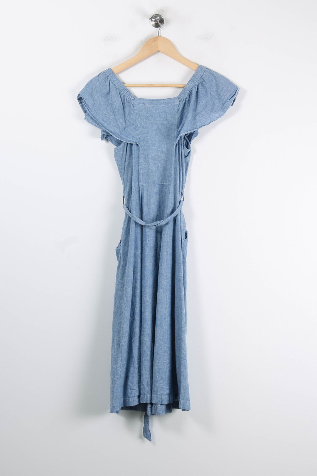 Robe Longue Bleu - Taille S/36 de la marque Léon & Harper | PARAD84843 - Vendu par Paradigme - Image 4