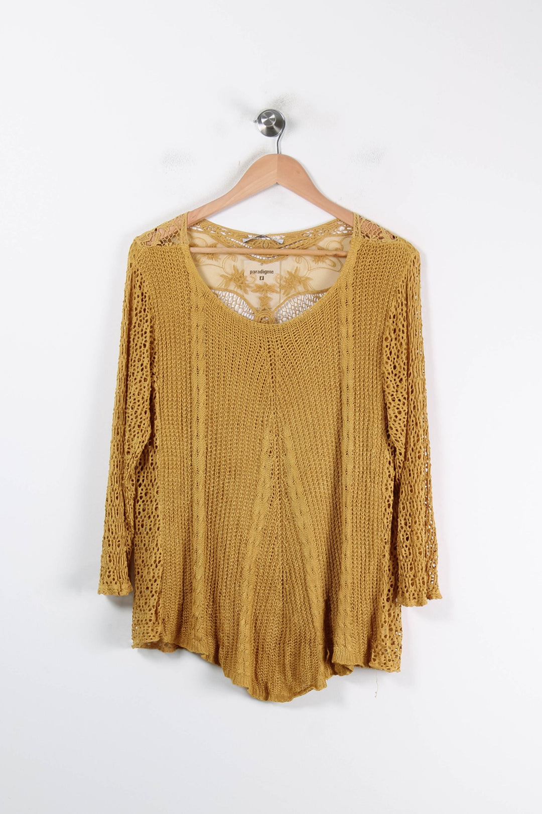 Blouse Jaune - Taille L/40 de la marque Sud express | PARAD84846 - Vendu par Paradigme - Image 2