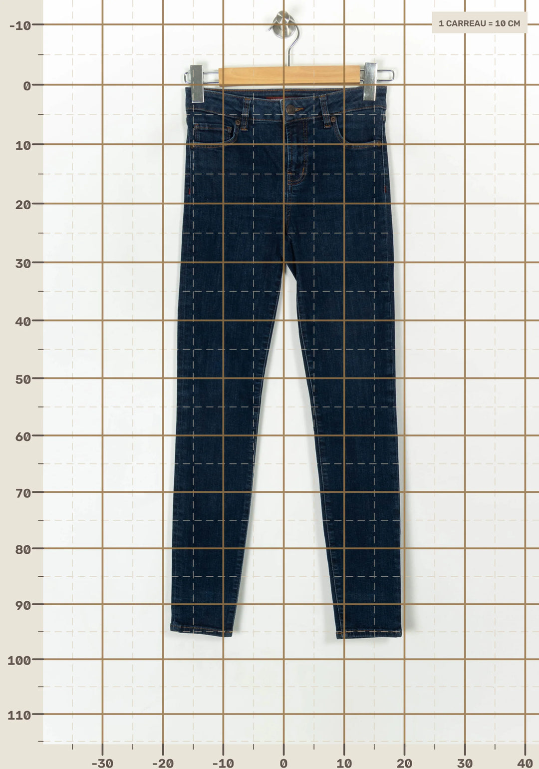 Jean Bleu - Taille S/36 de la marque Comptoir des Cotonniers | PARAD8487 - Vendu par Paradigme - Image 4