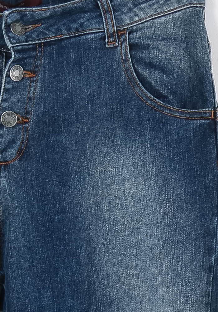Jean Bleu - Taille M/38 de la marque La Fée Maraboutée | PARAD84872 - Vendu par Paradigme - Image 3