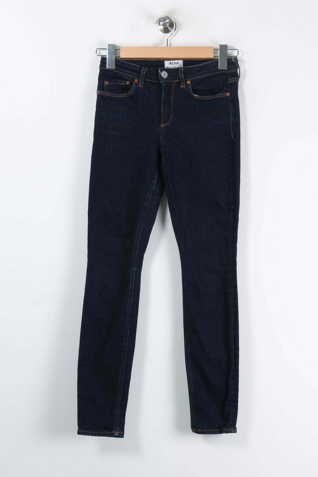 Jean Slim Bleu - Taille M/38 de la marque Acne Studios | PARAD84874 - Vendu par Paradigme - Image 2