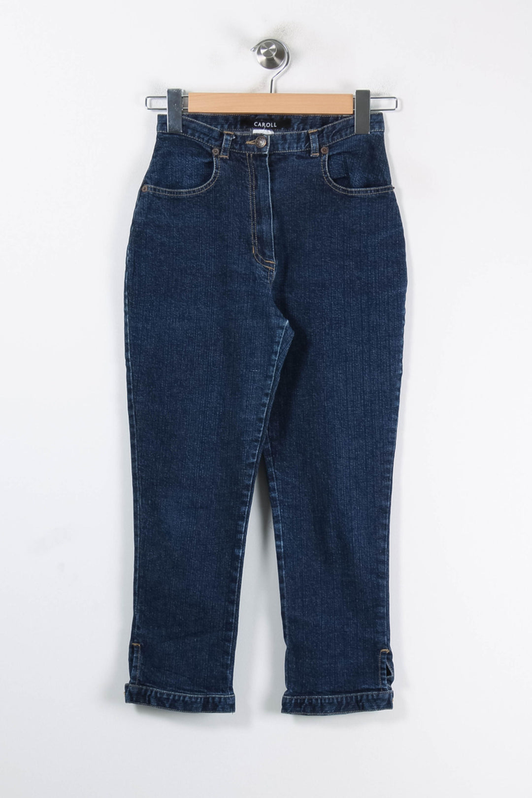 Jean Bleu - Taille S/36 de la marque Caroll | PARAD84889 - Vendu par Paradigme - Image 2