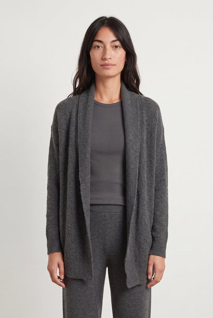 Cardigan Gris - Taille M/38 de la marque American Vintage | PARAD84897 - Vendu par Paradigme - Image 1