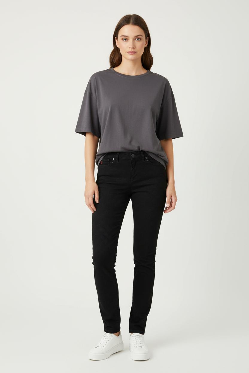 Jean Noir - Taille S/36 de la marque I.Code | PARAD84903 - Vendu par Paradigme - Image 1