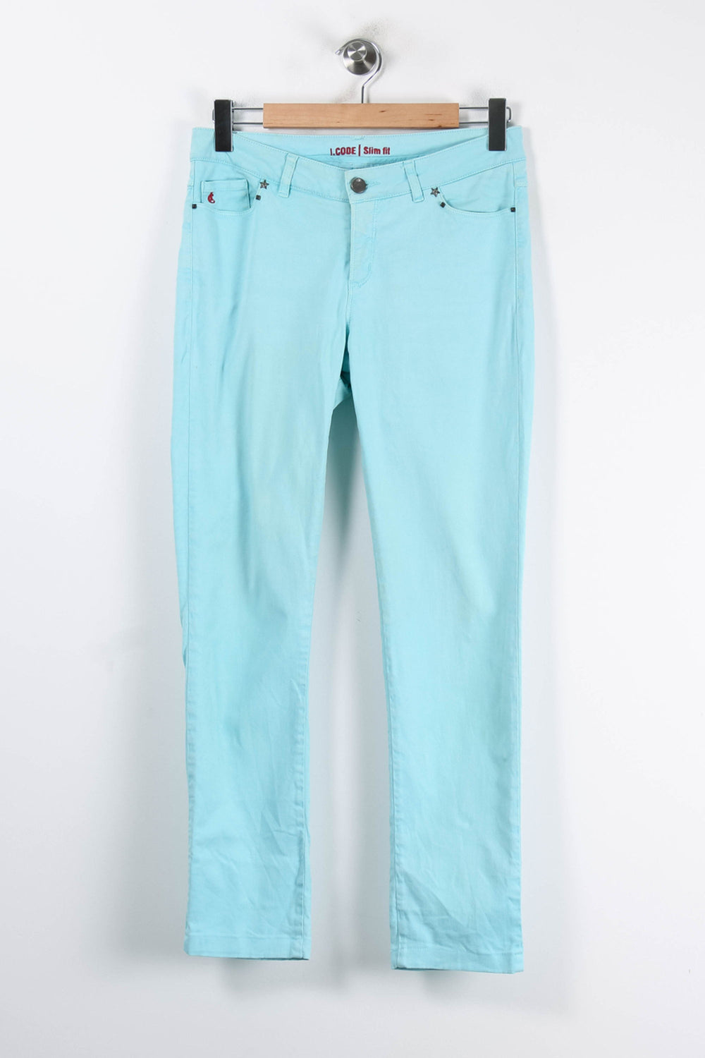 Pantalon Bleu Clair - Taille M/38 de la marque I.Code | PARAD84906 - Vendu par Paradigme - Image 2