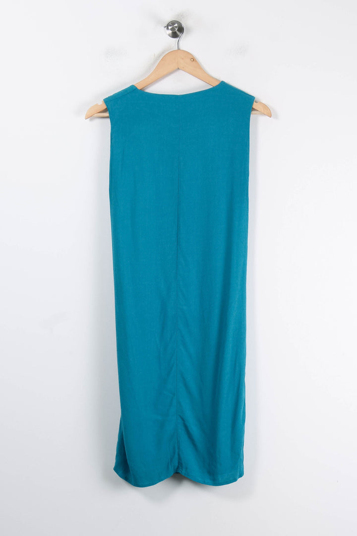 Robe Midi Bleue - Taille S/36 de la marque Comptoir des Cotonniers | PARAD84907 - Vendu par Paradigme - Image 4