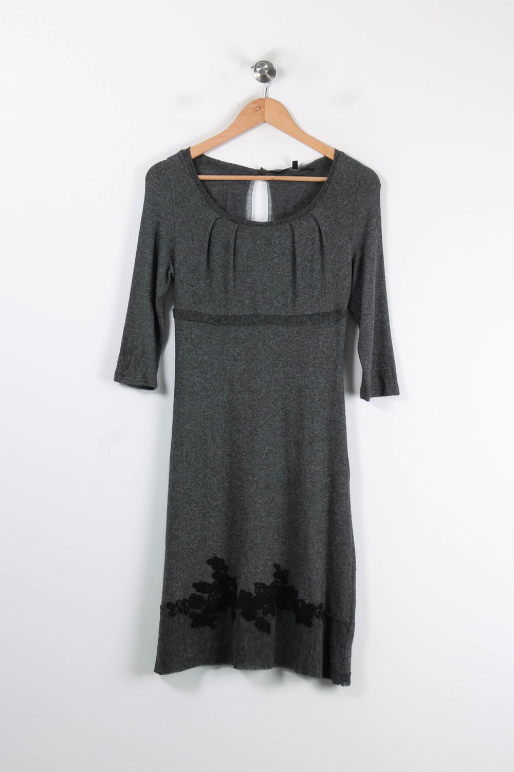 Robe Gris - Taille S/36 de la marque La Fée Maraboutée | PARAD84912 - Vendu par Paradigme - Image 2