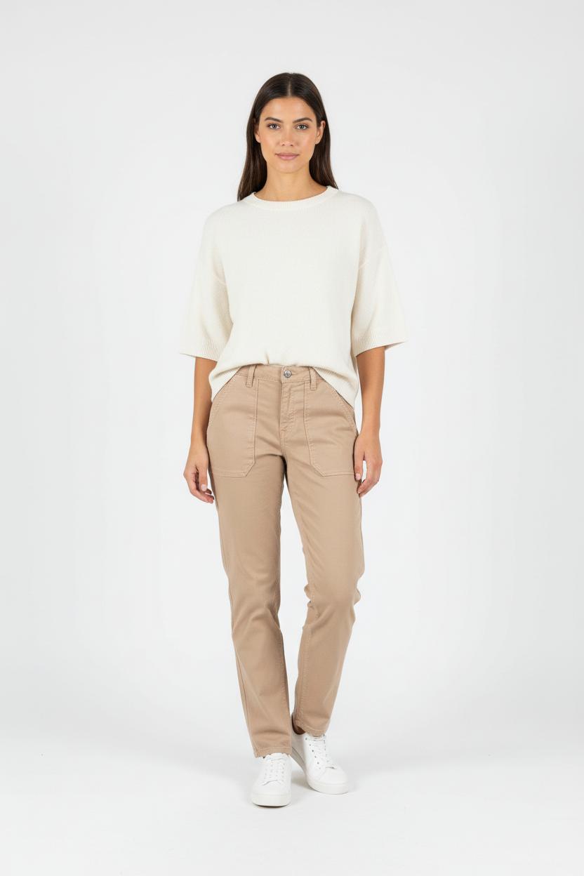Jean Beige - Taille XS/34 de la marque ba&sh | PARAD84914 - Vendu par Paradigme - Image 1