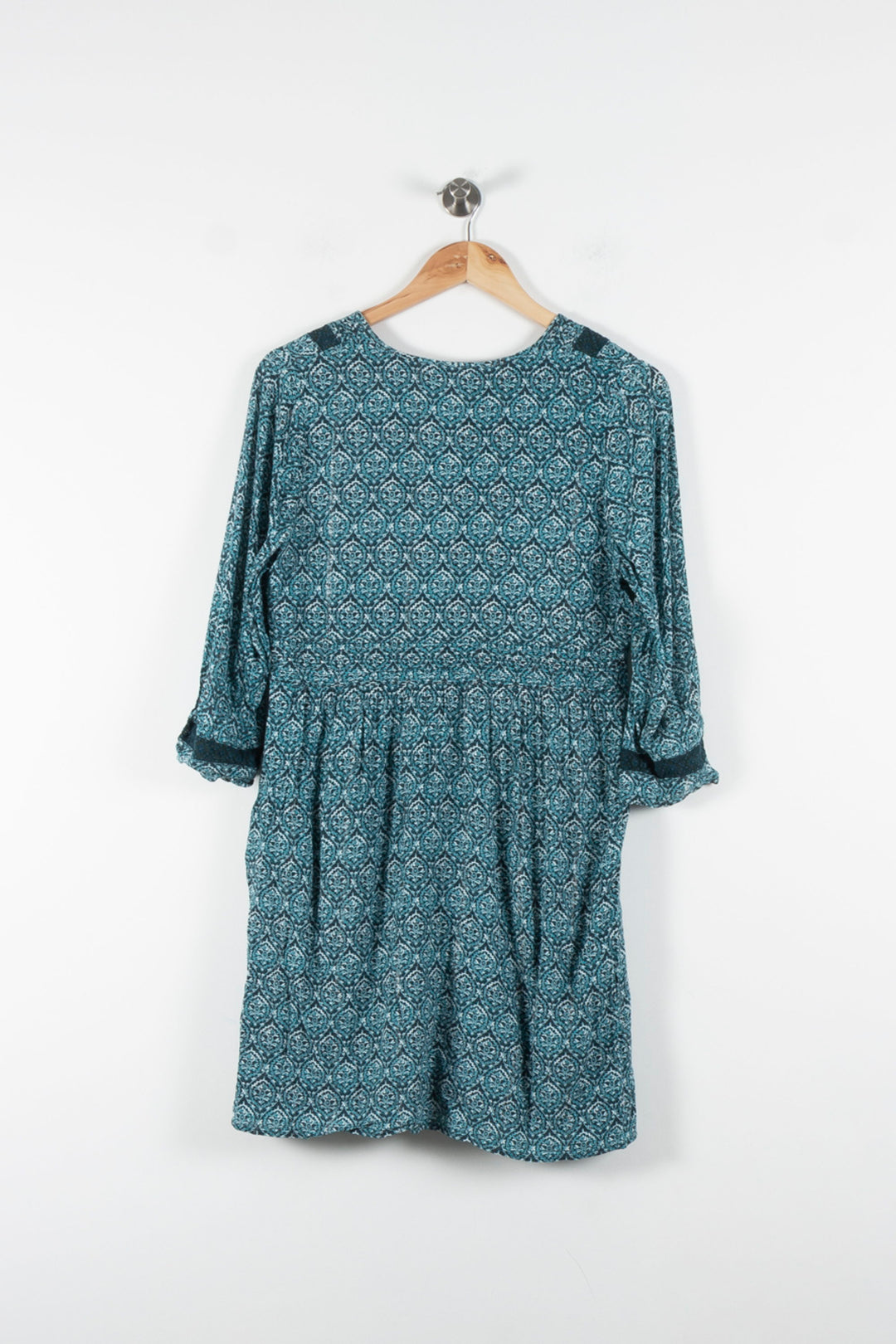 Robe Bleu à Motifs - Taille L/40 de la marque La Fée Maraboutée | PARAD84918 - Vendu par Paradigme - Image 4