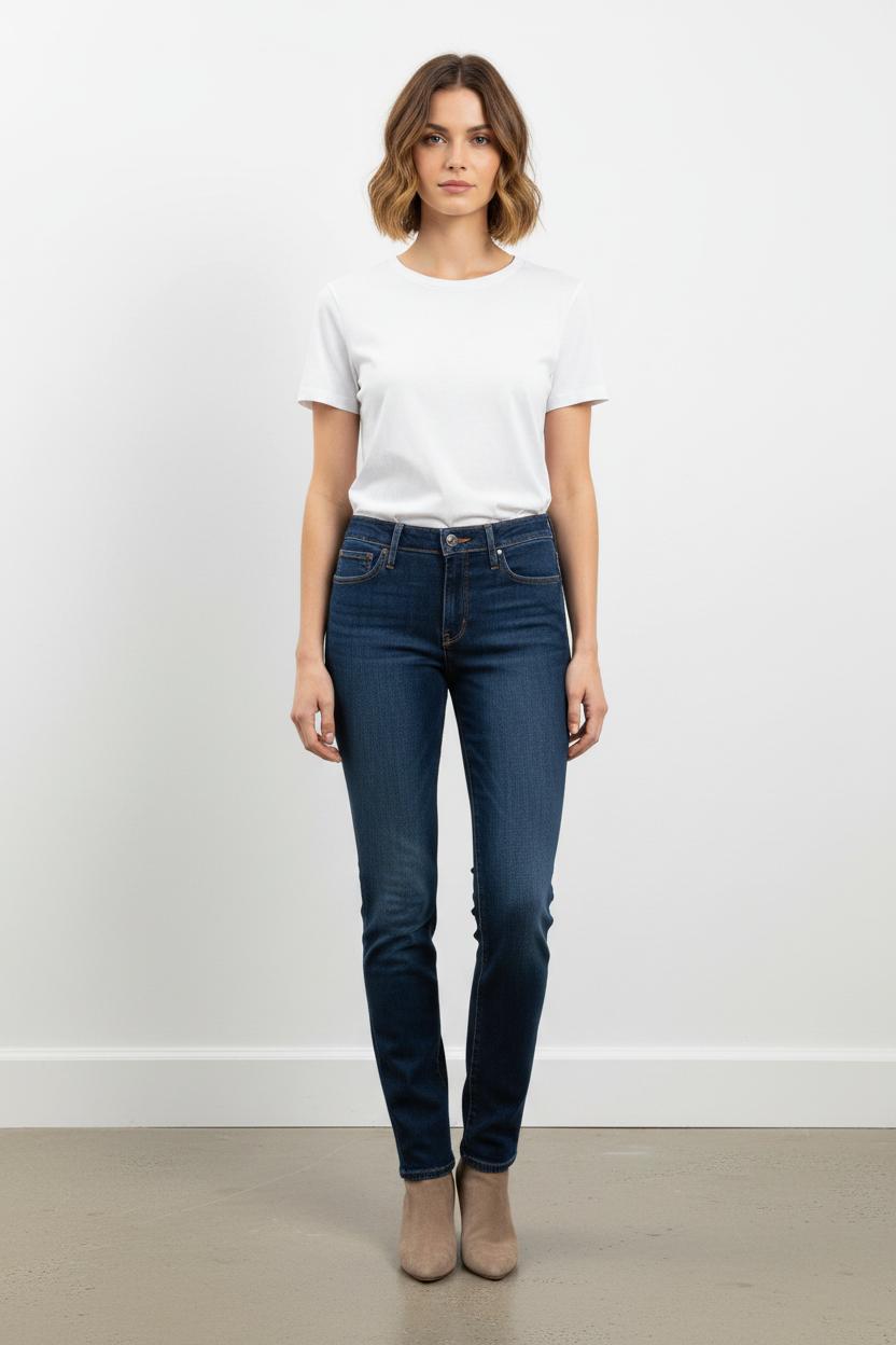 Jean Droit Bleu - Taille M/38 de la marque Levi's | PARAD84920 - Vendu par Paradigme - Image 1
