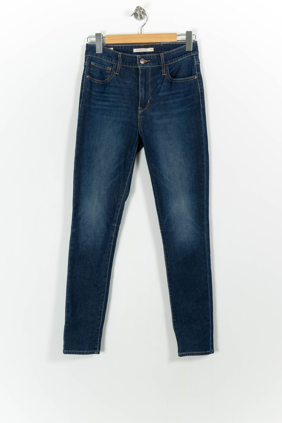Jean Droit Bleu - Taille M/38 de la marque Levi's | PARAD84920 - Vendu par Paradigme - Image 2