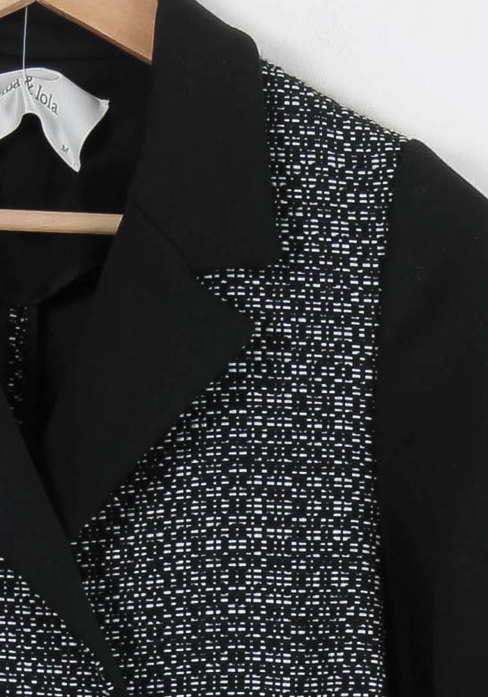 Manteau Noir et Gris - Taille S/36 de la marque Bimba y Lola | PARAD84937 - Vendu par Paradigme - Image 3